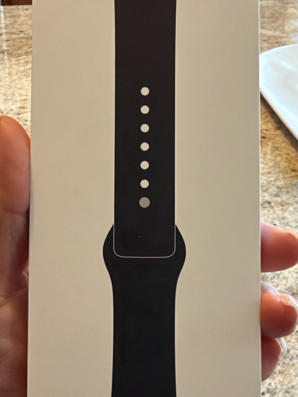 Apple Black Sport Band for 44 Apple Watch 12